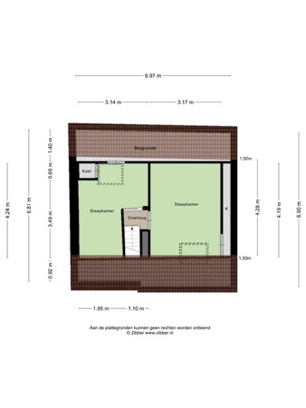 Floorplan - Akkerstraat 4, 5298 CN Liempde